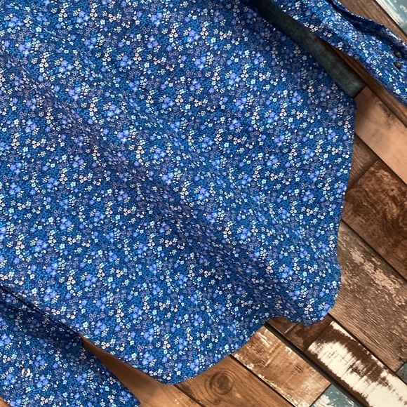 Van Heusen flex 32/33 large slim fit stretch button down shirt - Picture 14 of 16